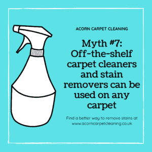 Debunking Off-the-shelf Carpet Cleaner Myth