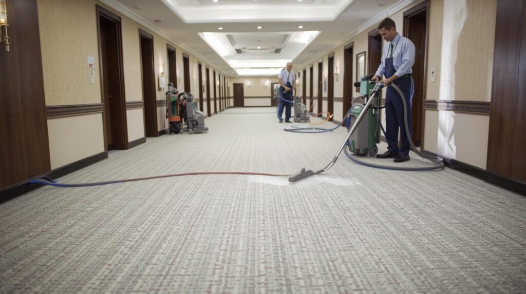 contract carpet cleaning for hotels