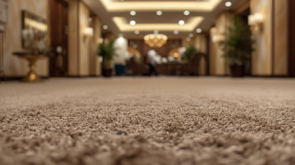 hotel carpet - first impressions count